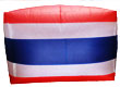 โคมลอยควัน ธงชาติไทย 36 แผ่น
